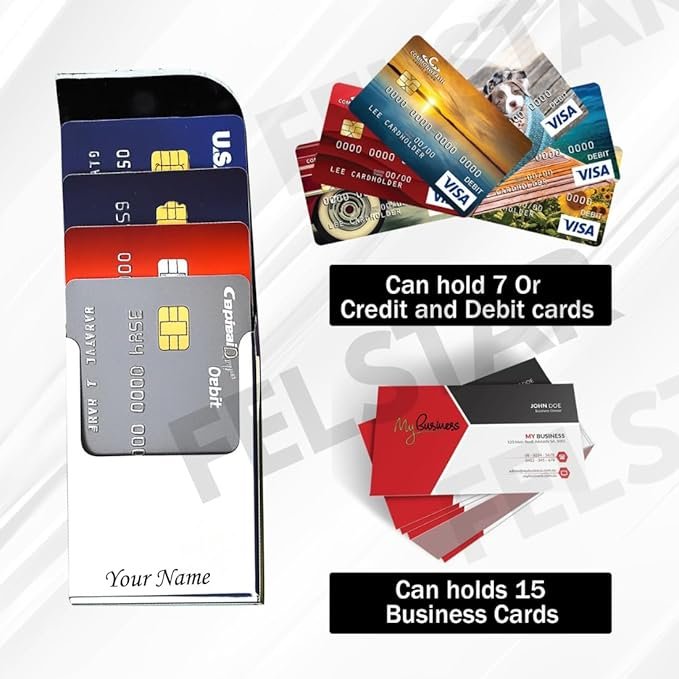 FELSTAR Customized/Personalized Card Holder - Image 4