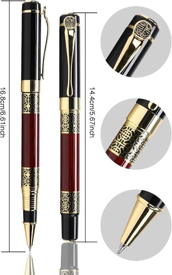 Liquid Ink Rollerball Pens - Image 4